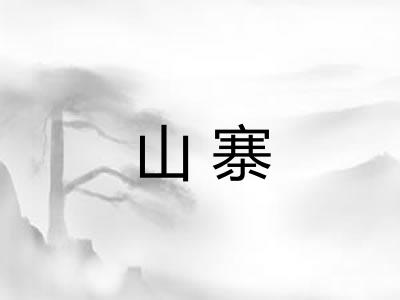 山寨 山寨