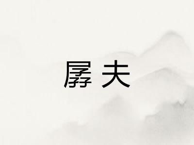 孱夫