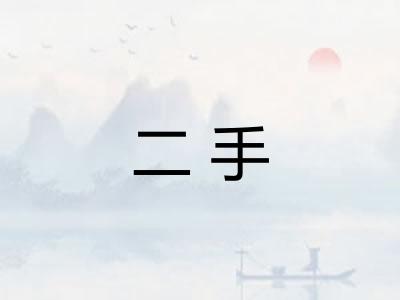 二手 二手