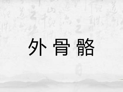 外骨骼 外骨骼