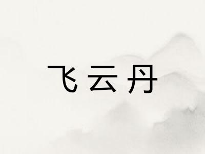 飞云丹
