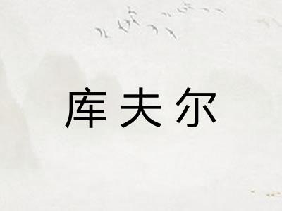 库夫尔 库夫尔