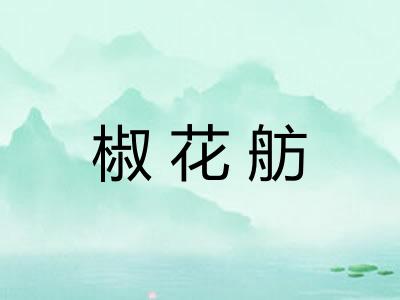 椒花舫