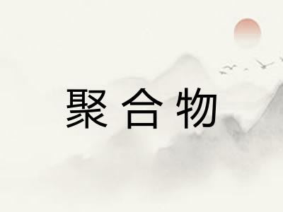 聚合物 聚合物