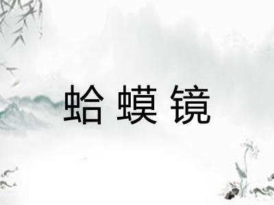 蛤蟆镜 蛤蟆镜