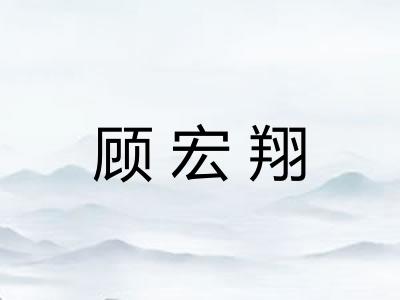 顾宏翔 顾宏翔