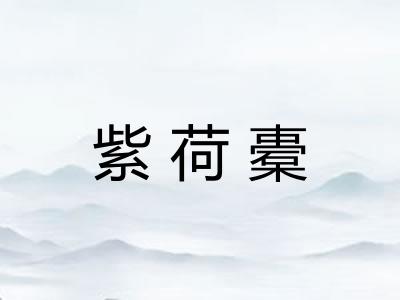紫荷橐