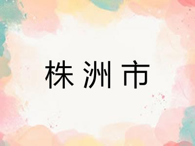 株洲市 株洲市