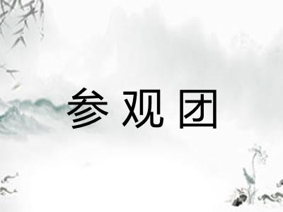 参观团