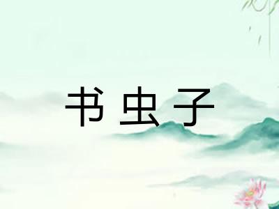 书虫子