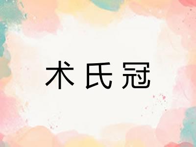 术氏冠 术氏冠