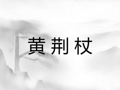 黄荆杖