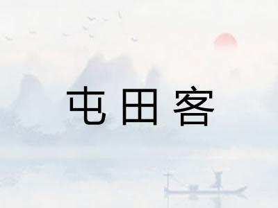 屯田客