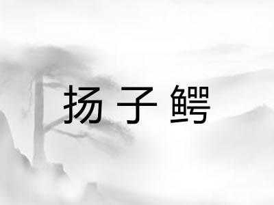 扬子鳄 扬子鳄