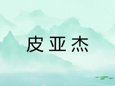 皮亚杰 皮亚杰