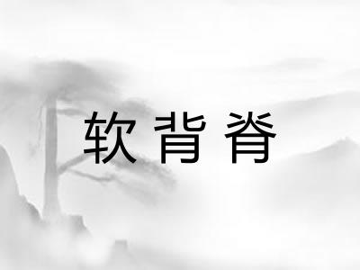 软背脊 软背脊