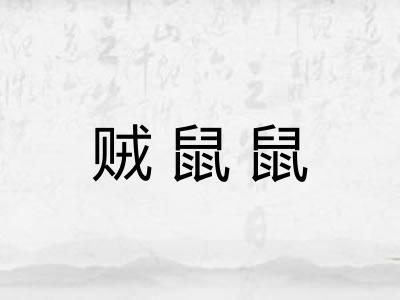 贼鼠鼠