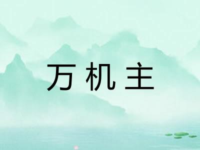 万机主
