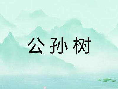 公孙树 公孙树
