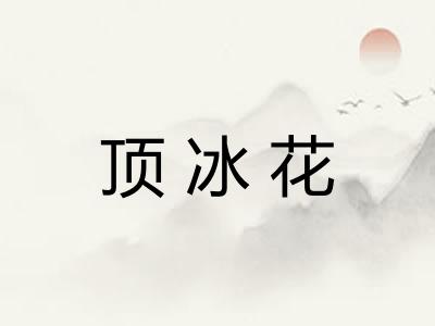 顶冰花