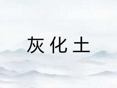 灰化土 灰化土