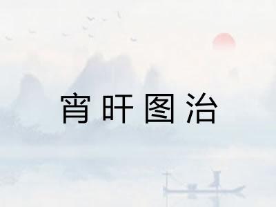 宵旰图治