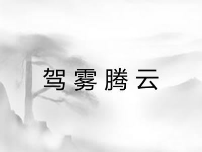 驾雾腾云