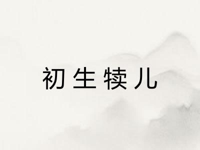 初生犊儿