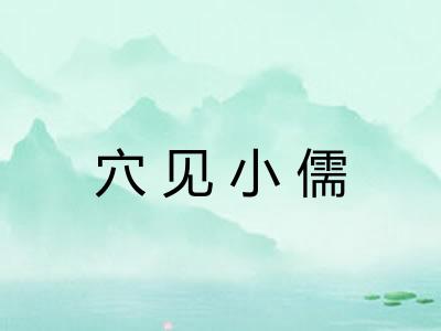 穴见小儒