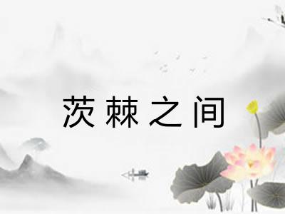 茨棘之间