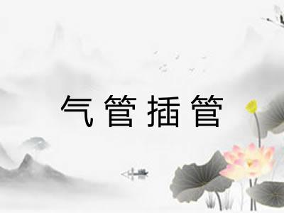 气管插管 气管插管