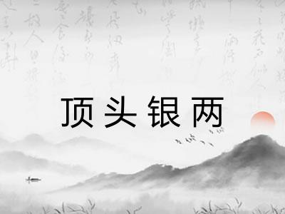 顶头银两