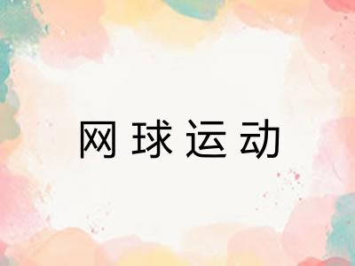 网球运动