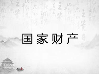 国家财产