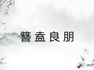 簪盍良朋