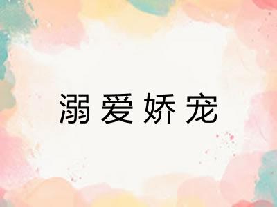 溺爱娇宠