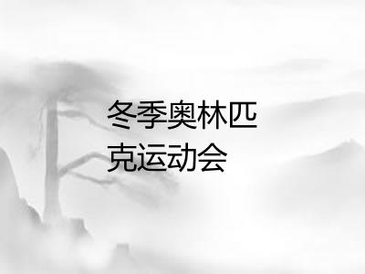 冬季奥林匹克运动会